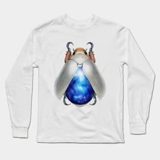 Blue Labradorite Beetle Long Sleeve T-Shirt